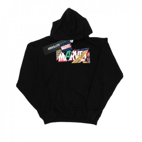 Marvel Boys Collage-logo hoodie