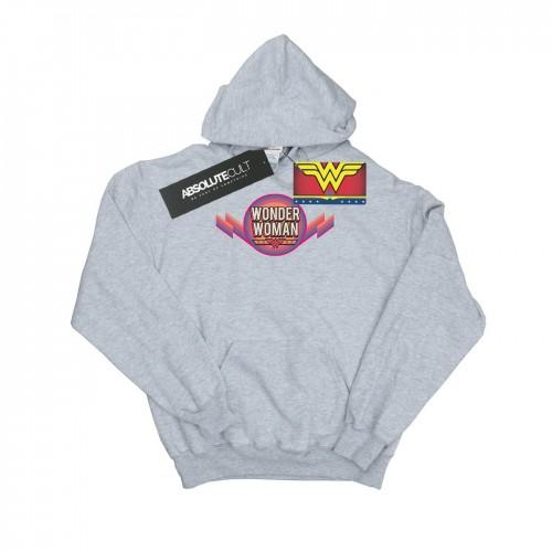 DC Comics Boys Wonder Woman regenbooglogo hoodie