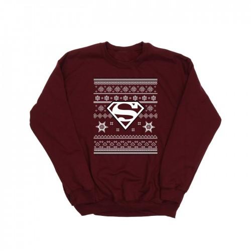 DC Originals Kerstgebreid Superman-sweatshirt voor jongens