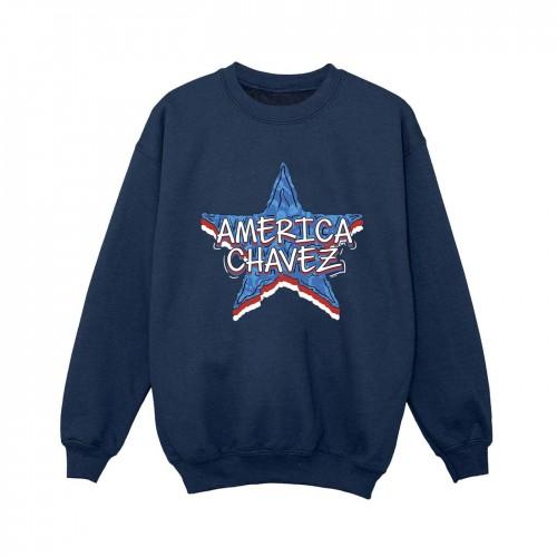 Marvel Boys Doctor Strange America Chavez-sweatshirt