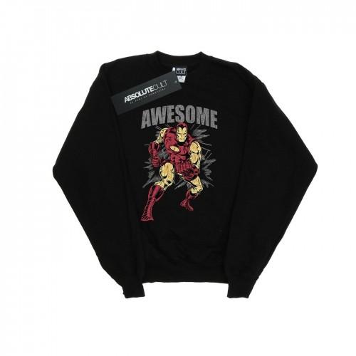 Marvel Boys geweldig Iron Man-sweatshirt