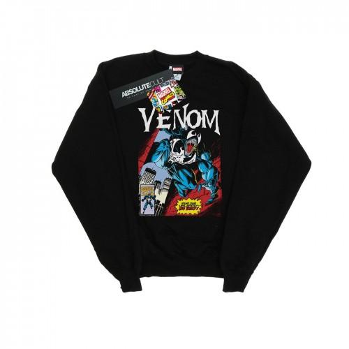 Marvel Boys Venom Read Our Lips-sweatshirt