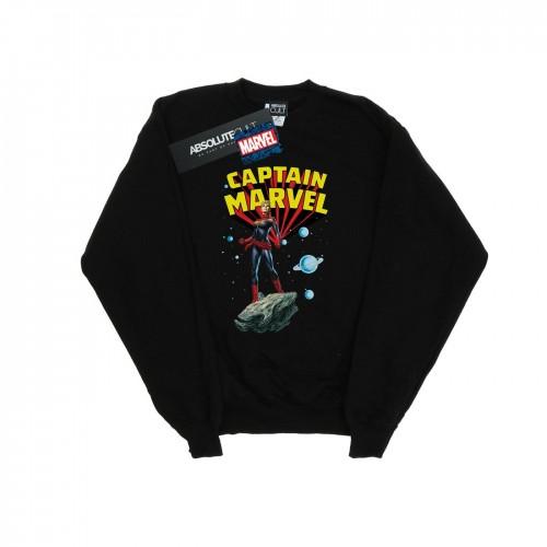 Marvel Boys Captain  Space Pose-sweatshirt