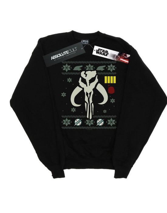 Star Wars Boys Christmas Bantha Skull Sweatshirt