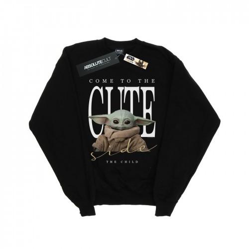 Star Wars Boys The Mandalorian The Cute Side Sweatshirt