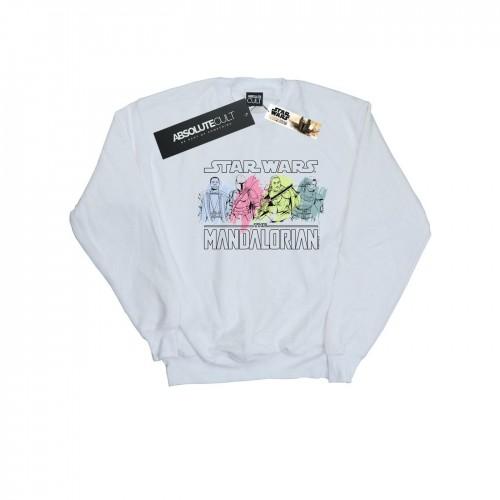 Star Wars Boys The Mandalorian Character Pose Sweatshirt