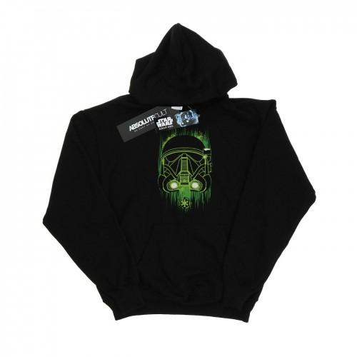 Star Wars Boys Rogue One Death Trooper Green Helmet Hoodie