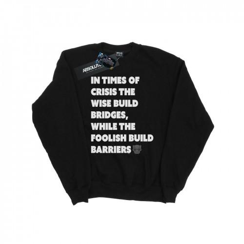 Marvel Boys Black Panther Times Of Crisis-sweatshirt