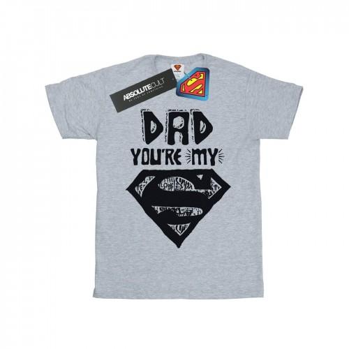 DC Comics jongens Superman Super papa T-shirt