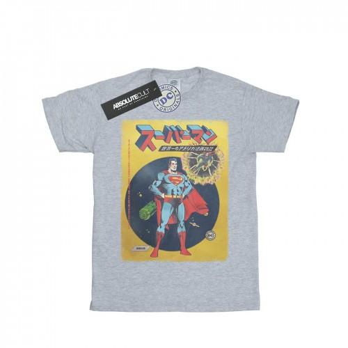 DC Comics Girls Superman International Cover katoenen T-shirt