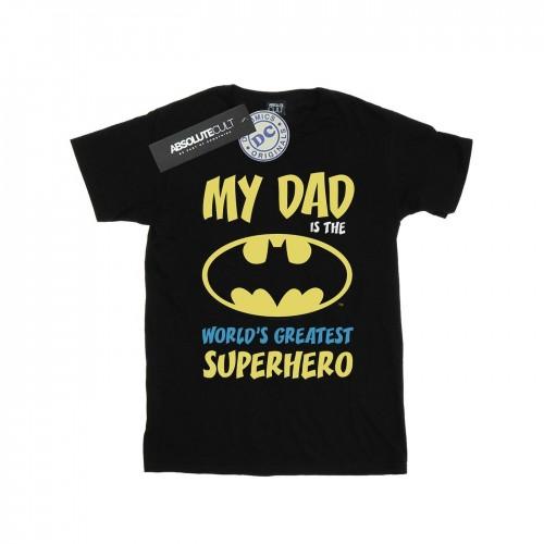 DC Comics Girls Batman World's grootste superheld katoenen T-shirt