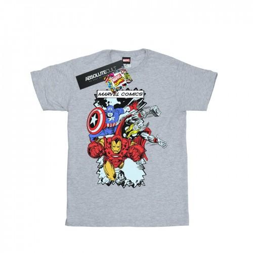 Marvel Girls stripfiguren katoenen T-shirt