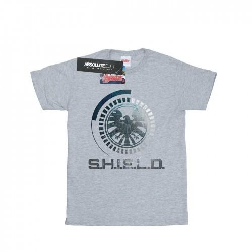 Marvel Girls Avengers SHIELD-logo katoenen T-shirt