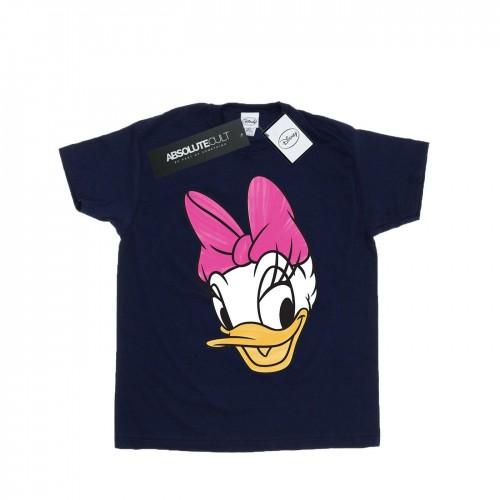 Disney Girls Daisy Duck Head geschilderd katoenen T-shirt