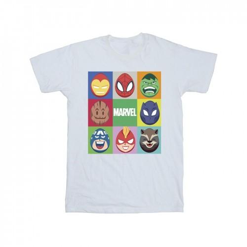 Marvel meisjes paaseieren katoenen T-shirt