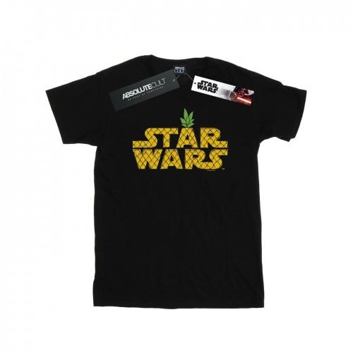 Star Wars katoenen T-shirt met ananaslogo voor meisjes