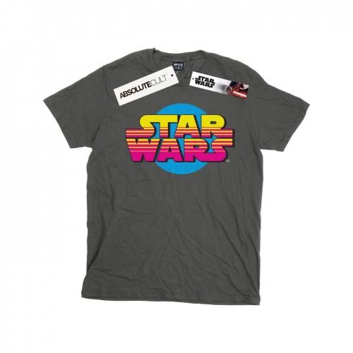 Star Wars Girls Summer Fade Logo Cotton T-Shirt