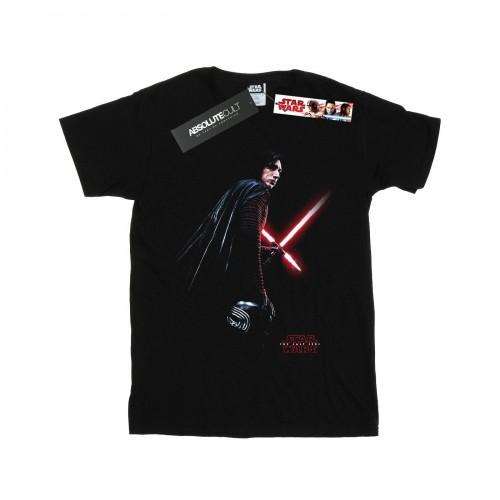 Star Wars Girls The Last Jedi Kylo Ren Shadow katoenen T-shirt