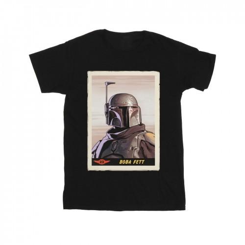 Star Wars Girls The Mandalorian Boba Fett Cotton T-Shirt