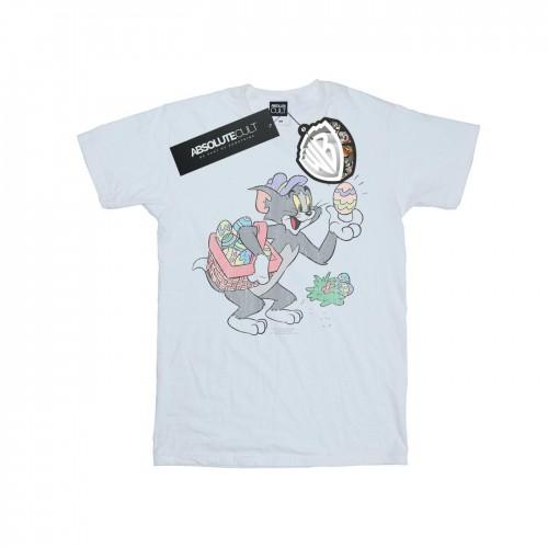 Tom And Jerry Girls Egg Hunt Cotton T-Shirt