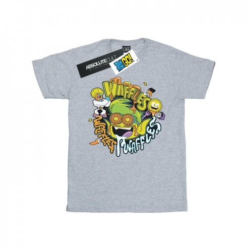 DC Comics Girls Teen Titans Go Waffle Mania katoenen T-shirt