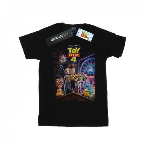 Disney Toy Story 4 Crew Poster katoenen T-shirt voor meisjes