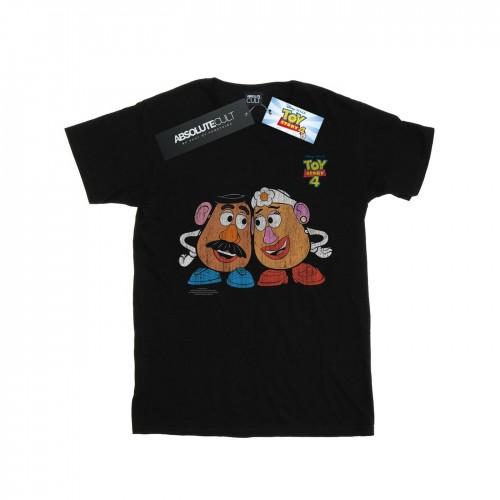 Disney Girls Toy Story 4 Mr en Mrs Potato Head katoenen T-shirt