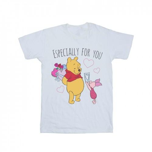 Disney meisjes Winnie de Poeh Knorretje Valentijnsdag cadeau katoenen T-shirt