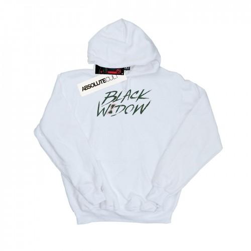 Marvel Boys Black Widow Movie Alt-logo hoodie