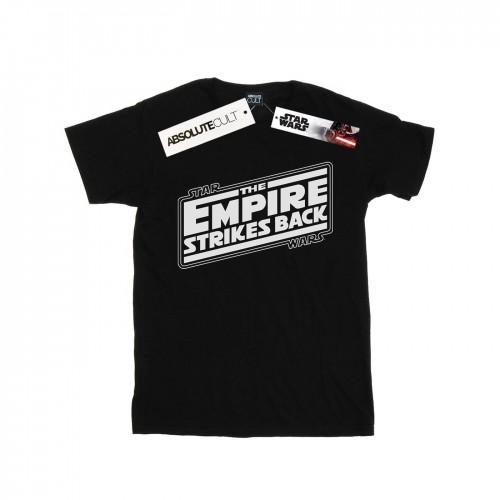 Star Wars jongens het Empire Strikes Back logo T-shirt