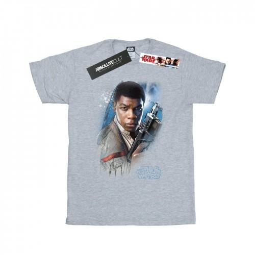 Star Wars jongens het laatste Jedi Finn geborsteld T-shirt