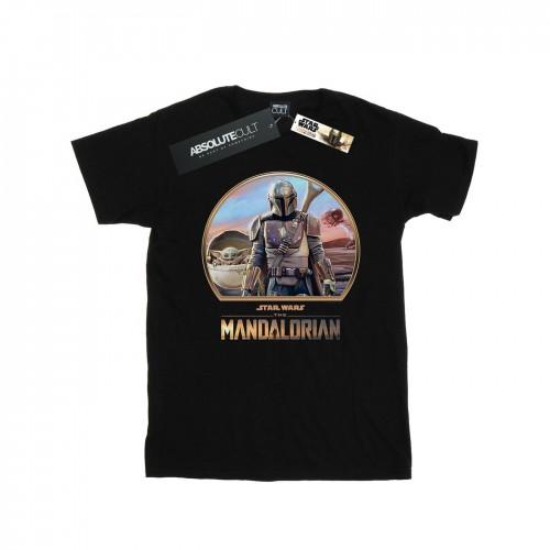 Star Wars jongens de Mandalorian Mando en het kind T-shirt