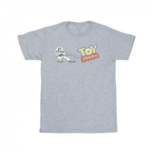 Disney Toy Story Buzz Pulling-logo T-shirt voor jongens