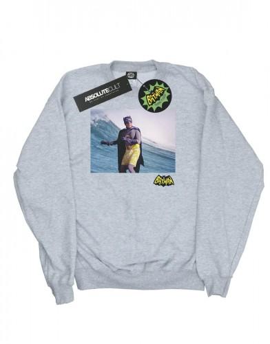 DC Comics Batman TV-serie katoenen sweatshirt met surflogo voor heren