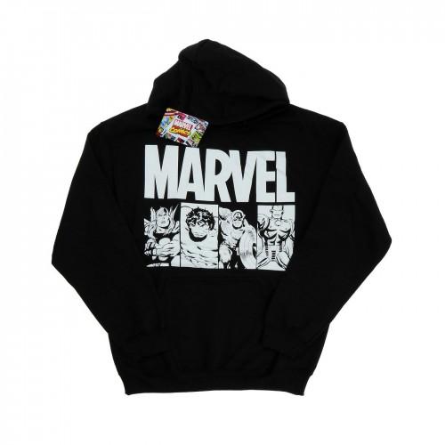 Marvel Heren Comics Actie Tegels Hoodie