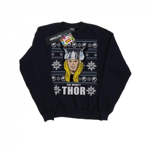 Marvel Thor Face Fair Isle-sweatshirt voor heren