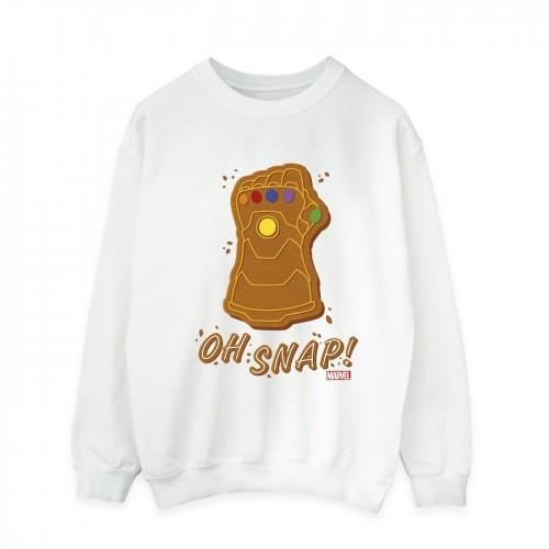 Marvel Heren Thanos Oh Snap Sweatshirt