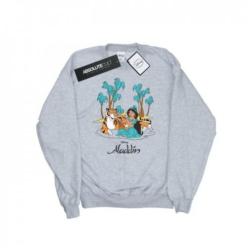 Disney Heren Aladdin Jasmine Abu Rajah Beach Sweatshirt