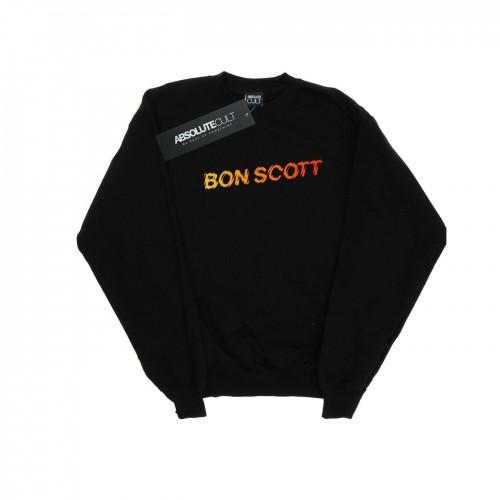 Pertemba FR - Apparel Bon Scott heren sweatshirt met verbrijzeld logo