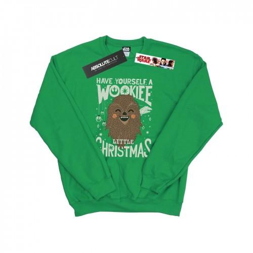 Star Wars Heren Wookiee Little Christmas-sweatshirt