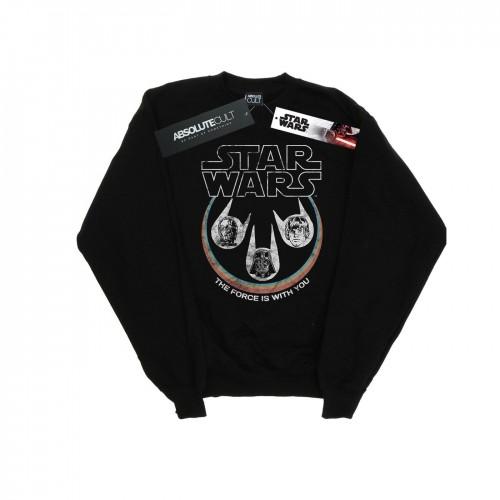 Star Wars Mens Retro Heads Sweatshirt