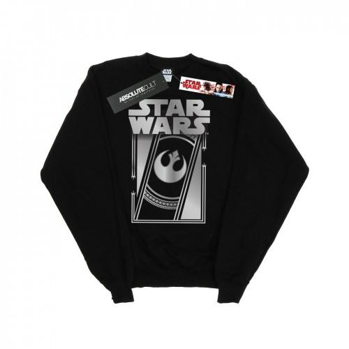 Star Wars Mens The Last Jedi Frame Metallic Sweatshirt