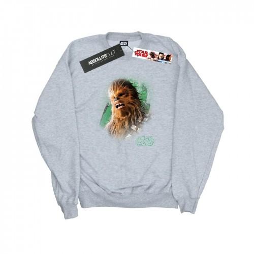 Star Wars Mens The Last Jedi Chewbacca Brushed Sweatshirt