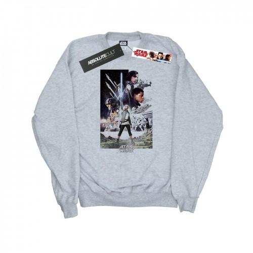 Star Wars Heren The Last Jedi Character Poster Sweatshirt