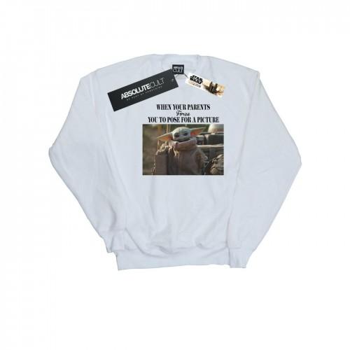 Star Wars Heren The Mandalorian Force Picture Sweatshirt