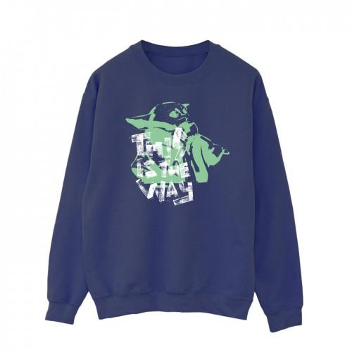 Star Wars Heren The Mandalorian Dit is de manier waarop Grogu Sweatshirt