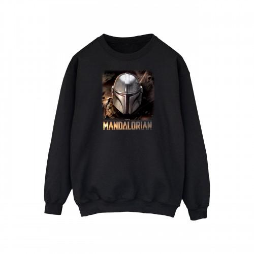 Star Wars Heren The Mandalorian Helm Sweatshirt