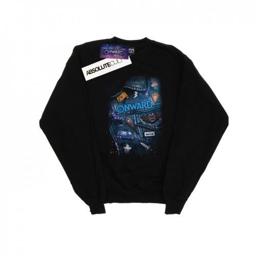 Disney Heren Onward Jacket Detail Sweatshirt