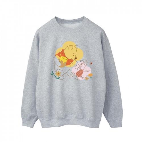 Disney Heren Winnie de Poeh Knorretje Sweatshirt