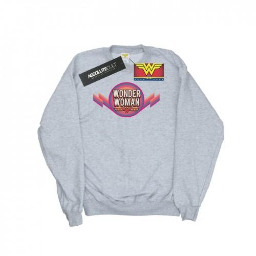 DC Comics Wonder Woman regenbooglogo-sweatshirt voor heren